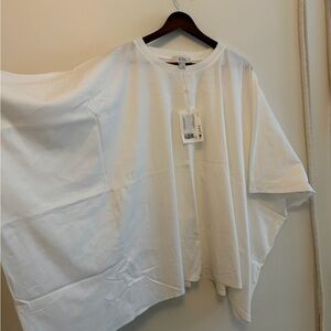 COS White Boxy TShirt NWT 100% Cotton